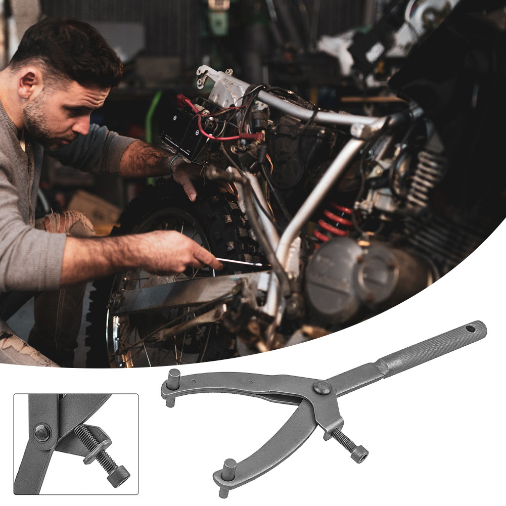 [Julia1.th] Y-Type Magnetic Fix Clamp Belt Plate for Motorcycle Tools