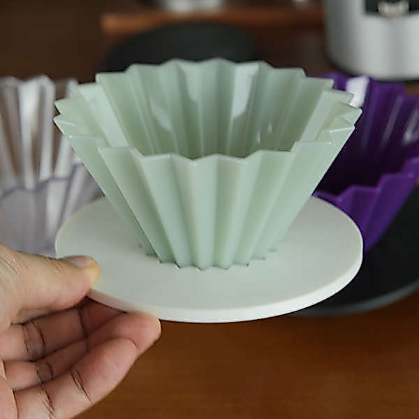 กาแฟมือ ORIGAMI ในประเทศ ORIGAMI ถ้วยกรอง 3D การพิมพ์ PLA เรซิ่น V60S No. ฐานถ้วยกรองหยด