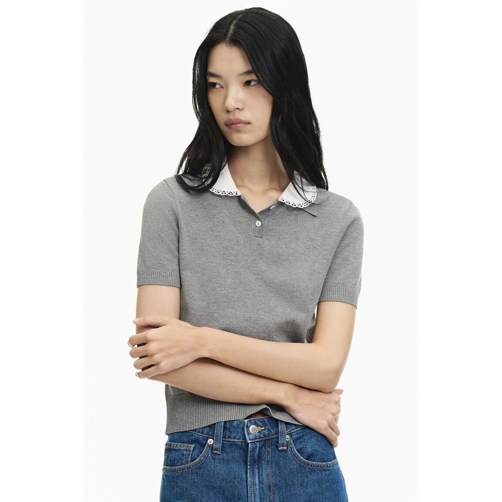 H&M(เอชแอนด์เอ็ม) เสื้อโปโลดีไซน์เลเยอร์ ผู้หญิง 1353486_1