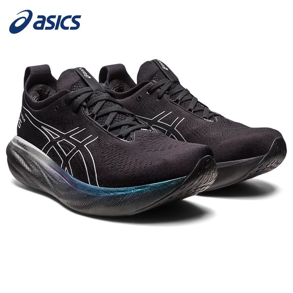 6.6 รองเท้าผู้ชาย Asics | Gel-nimbus 25 รองเท้าวิ่งพร้อม Damping สบาย Breathable MLZD CDXV
