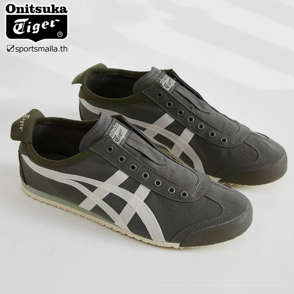 - Onitsuka MEXICO 66 Kombu Slip-On Men Women Shoes Running Shoes 1AZ8