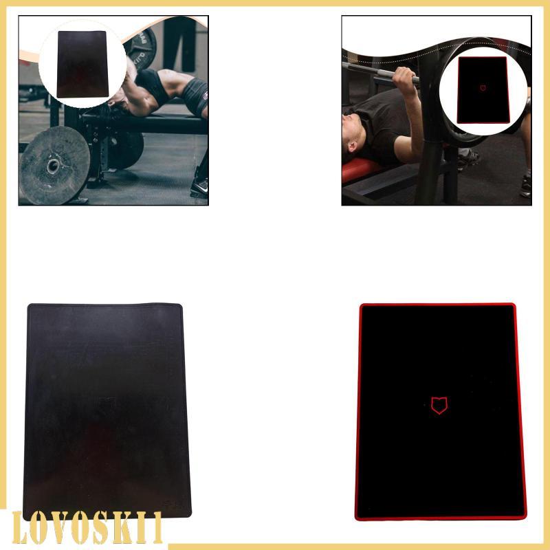 [Lovoski1] Bench Press Mat Non Slip Support Pad สําหรับ Bench Press Replacement พร้อมพื้นผิวออกกําลั