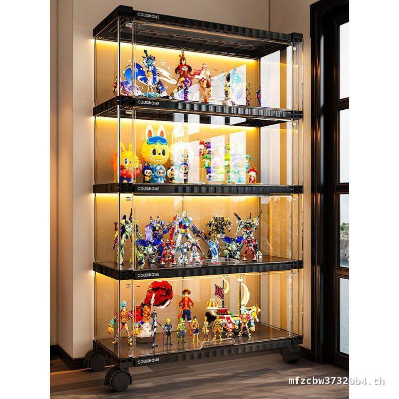 Hand-Made ตู้โชว์ของเล่น Building Block กล่องเก็บเหมาะสําหรับ Lego เครื่องประดับโปร่งใสในครัวเรือน G