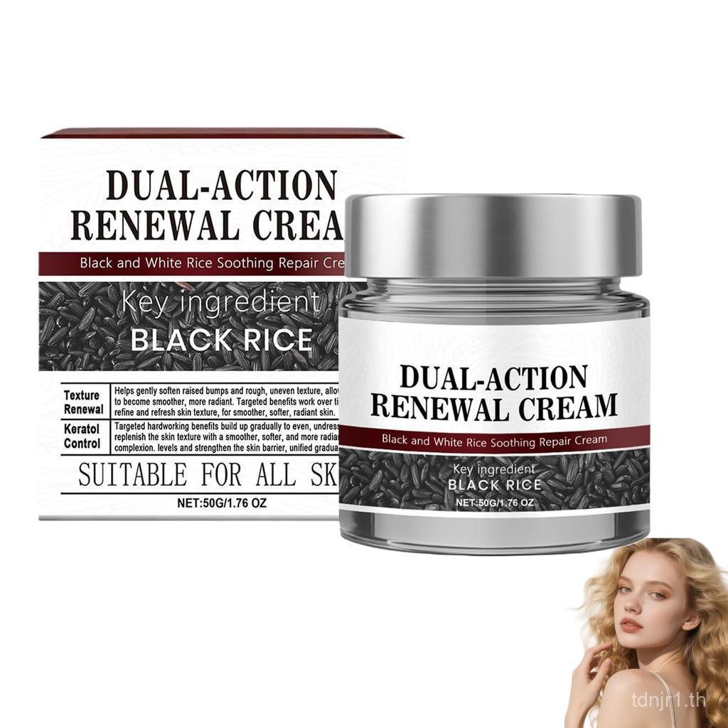 Dual-ActionRenewal,kandRicehingRepair,FaceMoisturizer-ImprovesMoistureBarrierforAllTypes(1PCS) 6ZNC