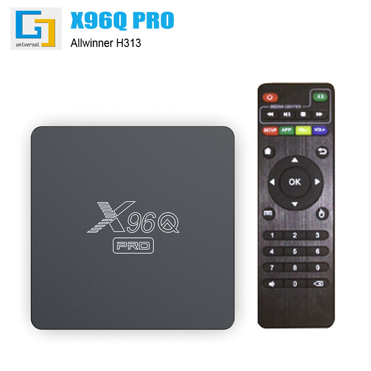จัดส่งในวันเดียวกัน Cross-Border X96Q Pro tv Top box Android 10 H313 กล่องทีวี 2.4gwifi กล่องทีวีในค
