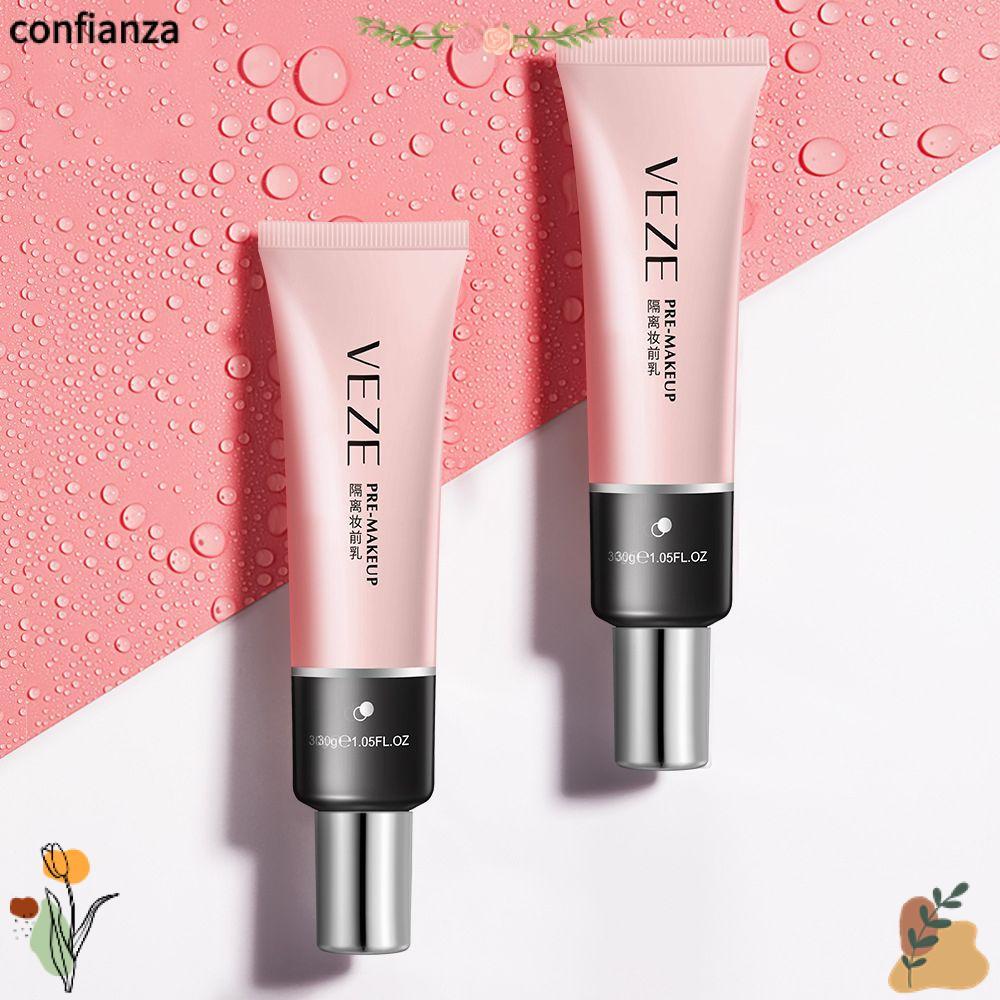 CONFIANZA คอนซีลเลอร์รองพื้นธรรมชาติไม่เหนียวเหนอะหนะ VEZE Pore Eraser