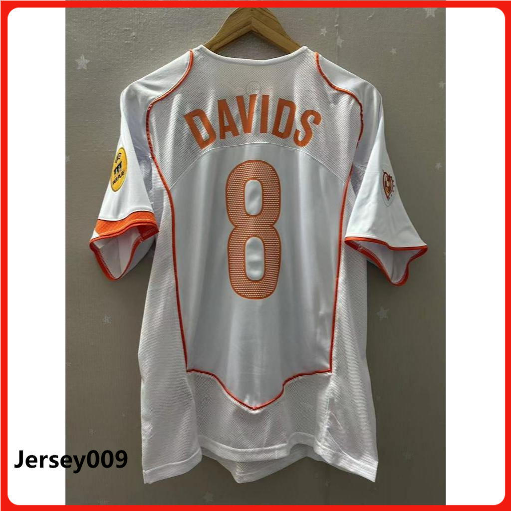 เนเธอร์แลนด์ 2004 DAVIDS V.NISTELROOY ROBBEN Superior Retro Custom Soccer Jersey*---&---