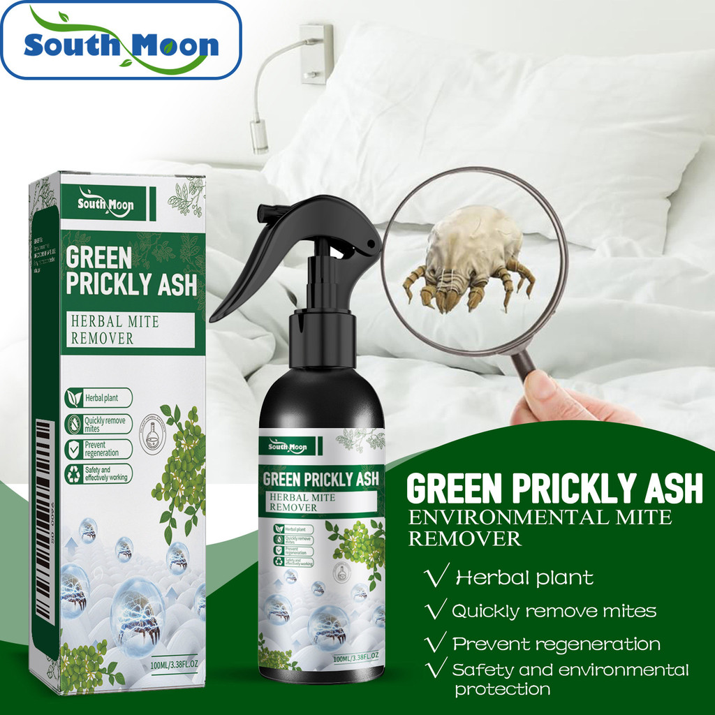 SOUTH MOON สเปรย์กําจัดไรพริกไทยสีฟ้าทําความสะอาดในครัวเรือนสเปรย์กําจัดไร88820260822