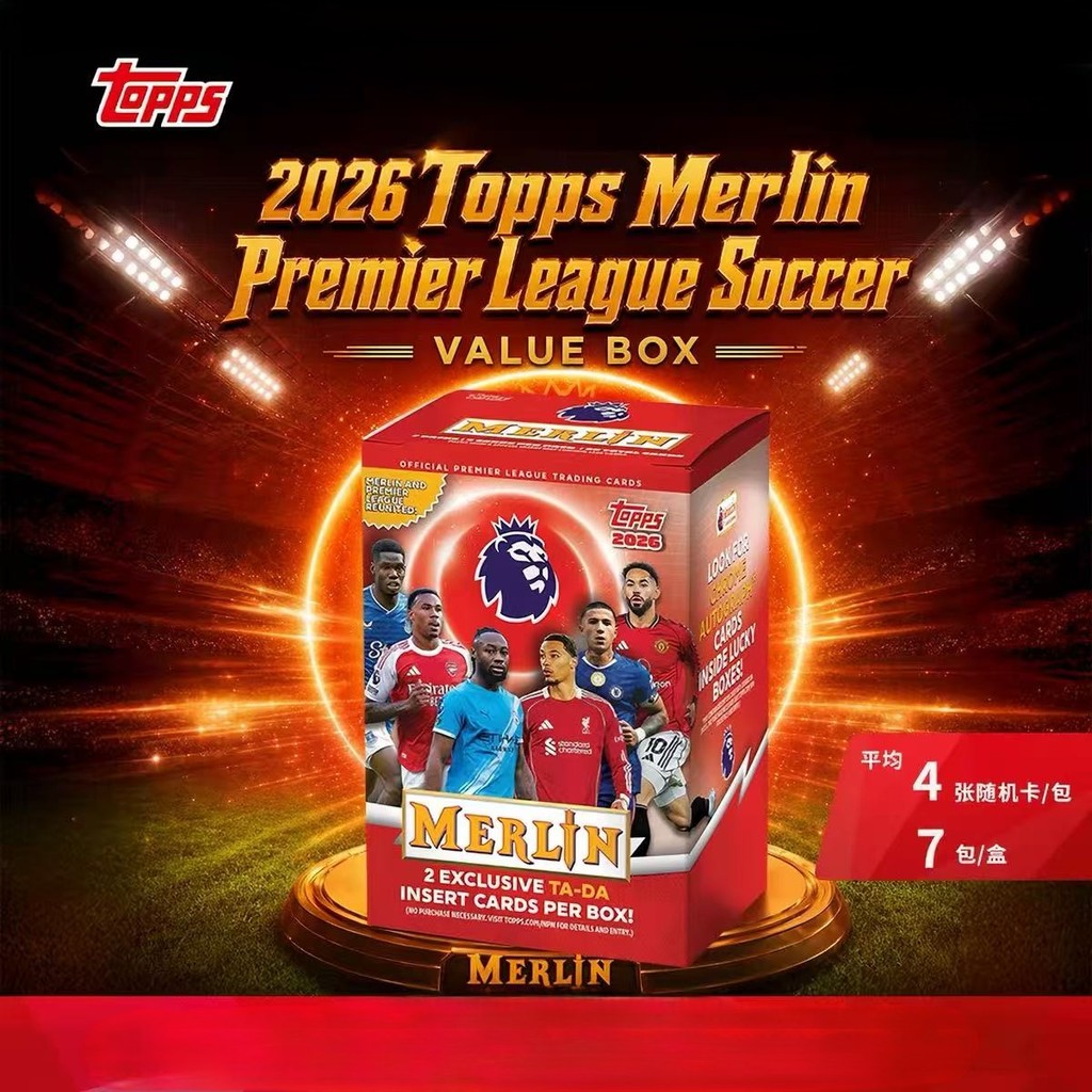 2026 Topps Premier League Merlin Topps Premier League Merlin Merlin Super Football Collection Card M