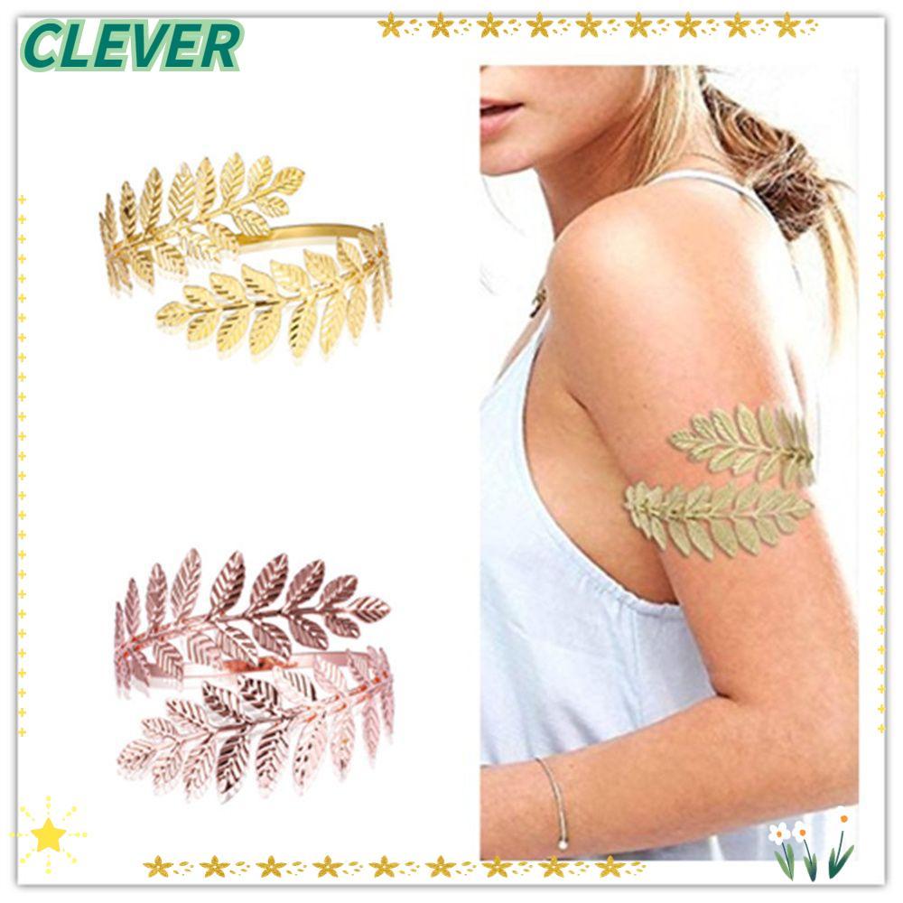 CLEVER Upper Arm Bracelet กําไลข้อมือทรงกลมผู้หญิงเครื่องประดับโซ่แขนอารมณ์
