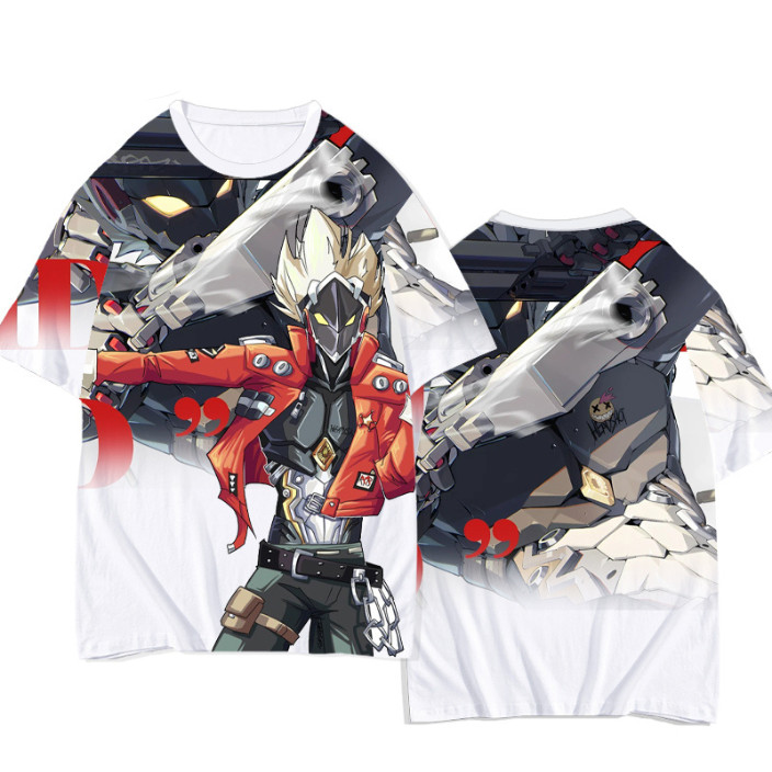 0821[Local Stock] VCC เกมZenless Zone Zeroคอสเพลย์เสื้อยืดพิมพ์เด็กAnime Teeผู้ชาย/ผู้หญิงแขนสั้นลูก