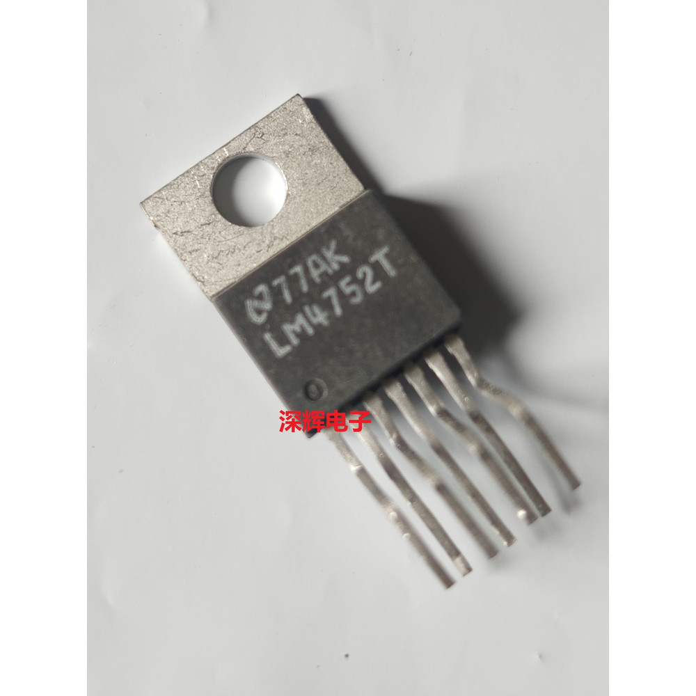 LM4752T เครื่องขยายเสียงถอดชิ้นส่วนนําเข้าชิป IC TO-220-7 Pins