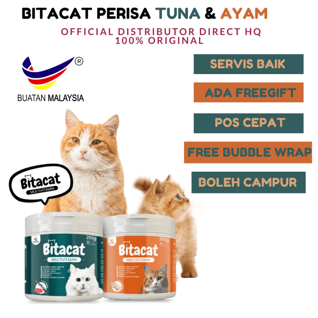 BITACAT VITAMIN KUCING BITACAT MULTIVITAMIN KUCING