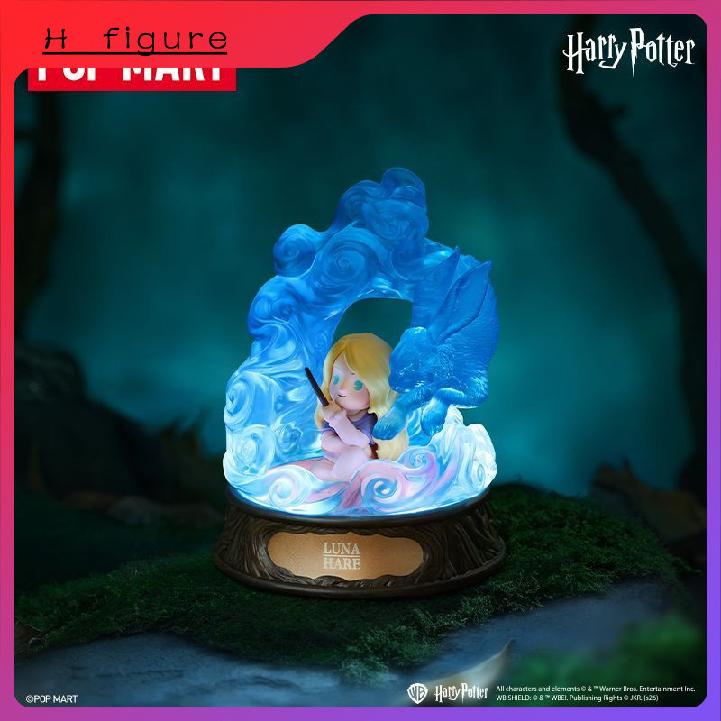 ของแท้ POPMART POPMART Harry Potter Patronus Series Figure-Made Mystery Box เดสก์ท็อปตกแต่งของขวัญสําหรับเพื่อน