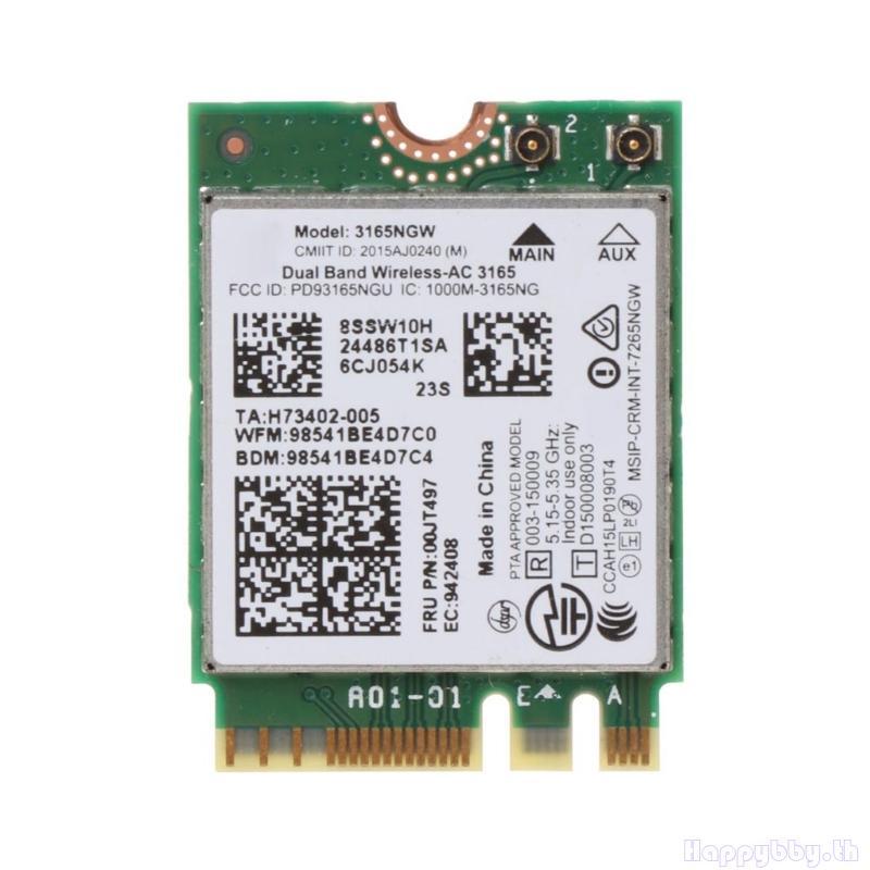 Hap 2 4G 5G NGFF สําหรับ M 2 การ์ด Wifi 3165NGW การ์ดไร้สาย-AC Dual Band 802 11