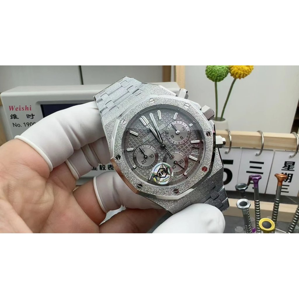 APS Aibi Royal Oak Cream Gold 26240 สีเทา
