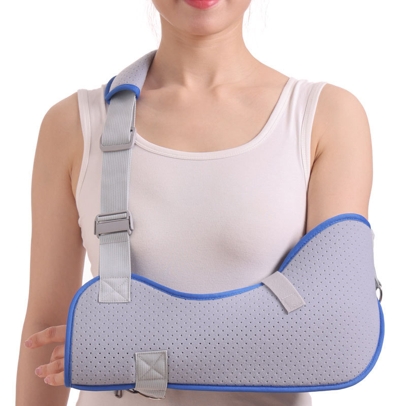 Arm Fixation Strap Arm Sling Braces Shoulder Fixator Medical Support Strap Adjustable Shoulder Suppo