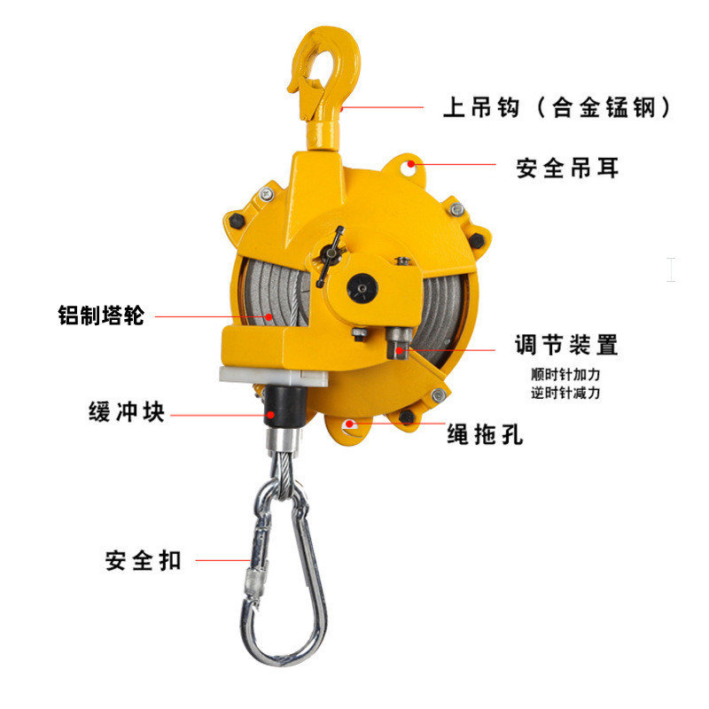 Spring Balancer Tension Balance แขวน Tower Tensioner 9-15KG Balancer