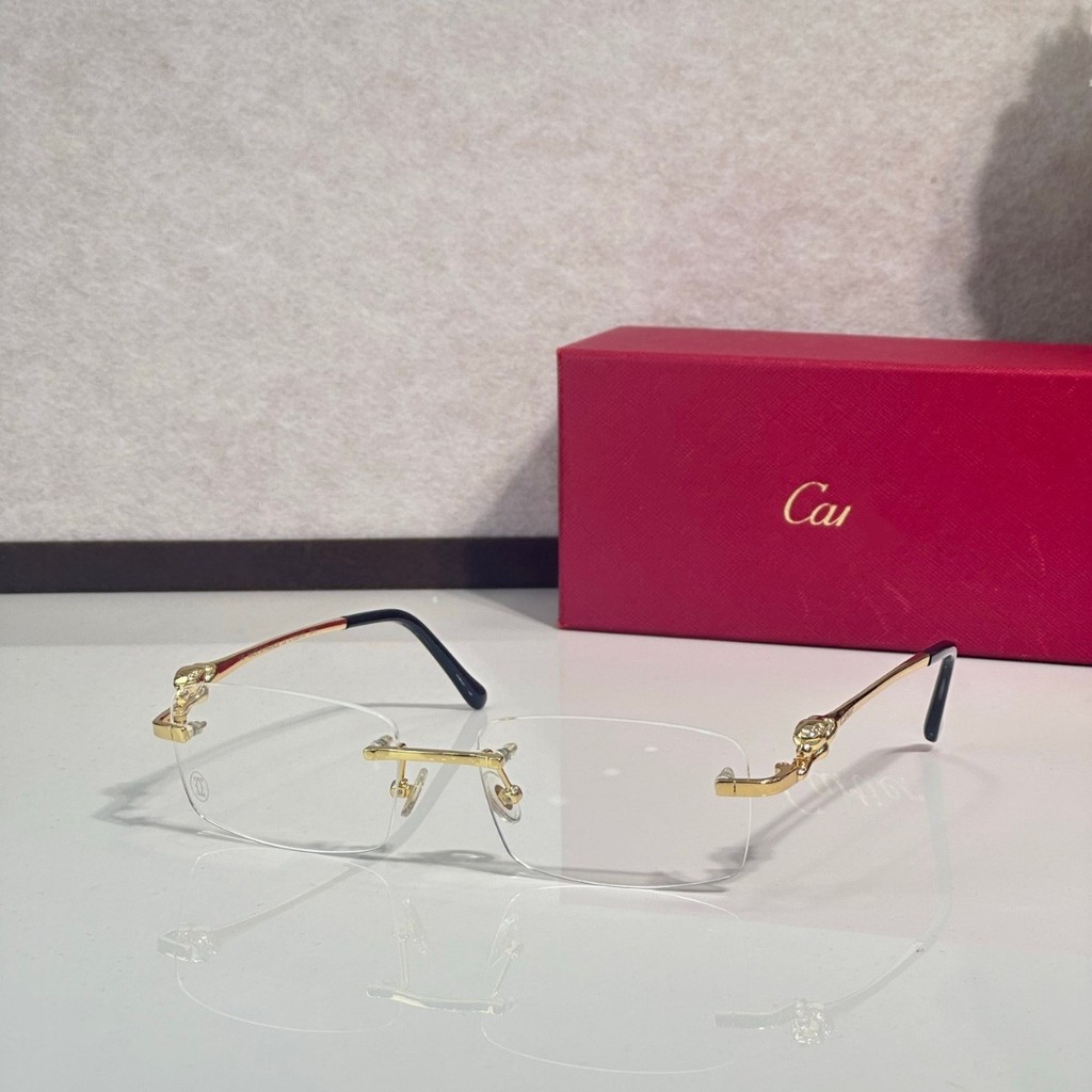 1: 1 Scale 丨 Kajia สินค้าใหม่แว่นตากันแดดไร้กรอบ Ins สไตล์ยุโรปอเมริกัน Influencer Star สไตล์เดียวกั