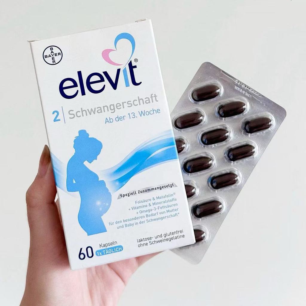 Elevit elevit เวอร์ชัน 2-Segment Active Folic Acid DHA หญิงตั้งครรภ์เฉพาะการตั้งครรภ์ Nutritional Co