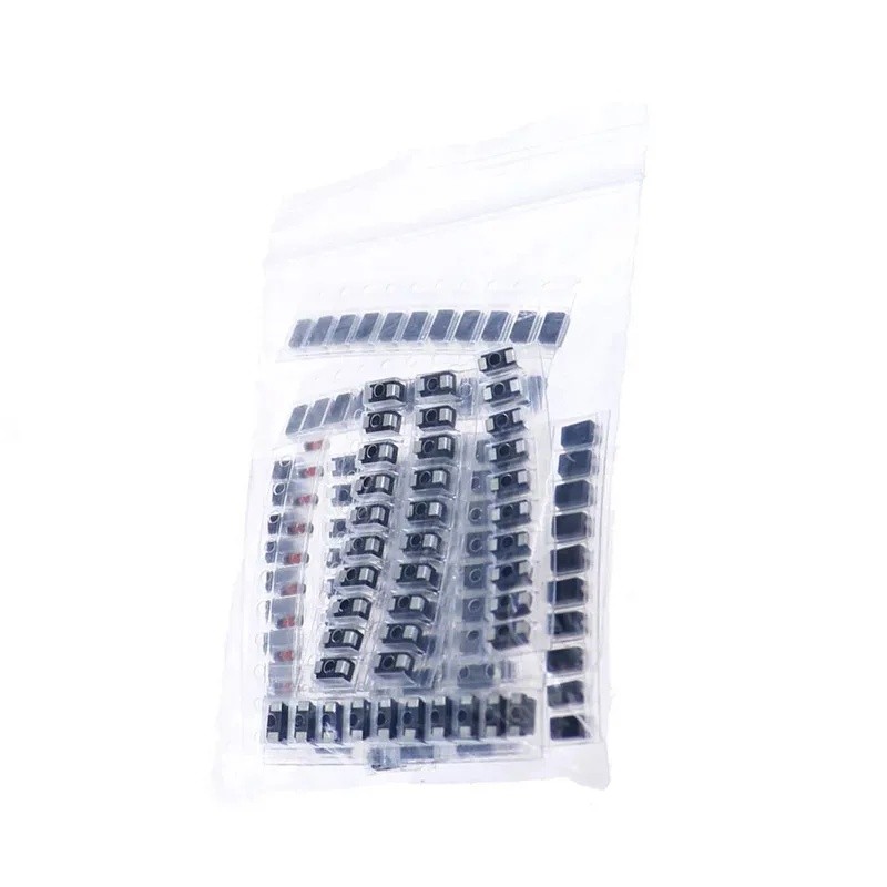 SMD Fast Switching Schottky Diode Assorted Kit pack (M1 M4 M7 S1M S2M S3M SS14 SS16 SS24 SS26 SS34 S