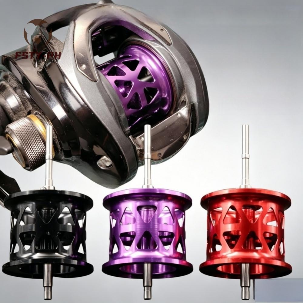 Baitcasting แกนม้วนตื้นพร้อม Hollow Tech สําหรับ DAIWA CC80 CR80 AIRD80 แกนยาว