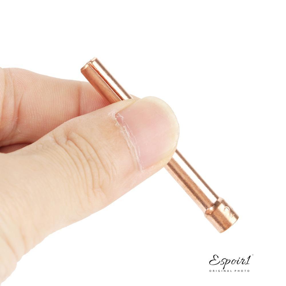 ESPOIR1 ชุด 10 ชิ้น คีมจับหัวเชื่อม TIG ขนาด 3/32 นิ้ว (2.4 มม.) คอรีฟ 3.2 มม. สําหรับ WP-18
