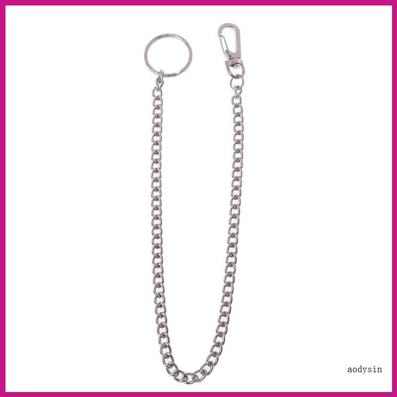 (ส่วนลดสูง)aodysin.th Hip Hop Style Pants Chains Gothic Rock Motorcyle Jean Punk Wallet for Key Cha