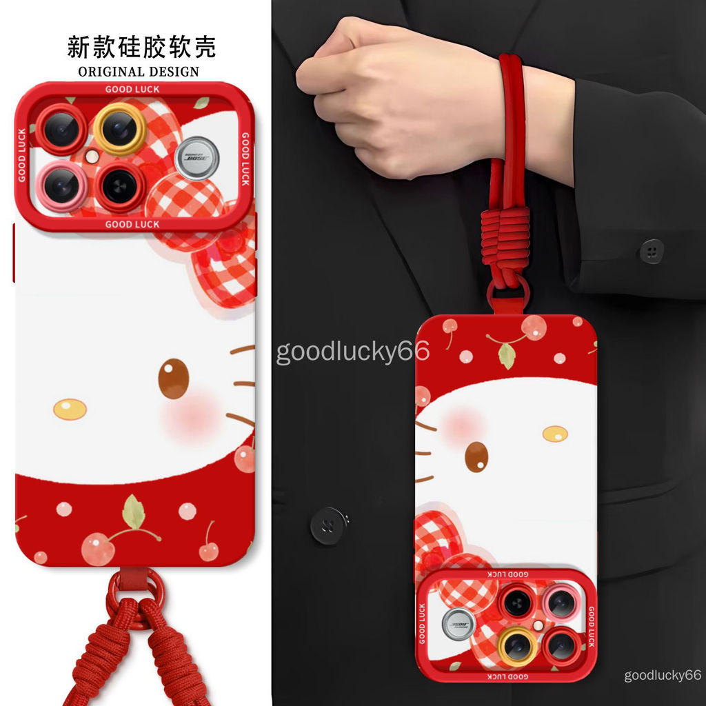 P POCO F9 Ultra เคสโทรศัพท์ poco F9 Pro Cherry Cat Cat เคสป้องกันใหม่เคสป้องกัน