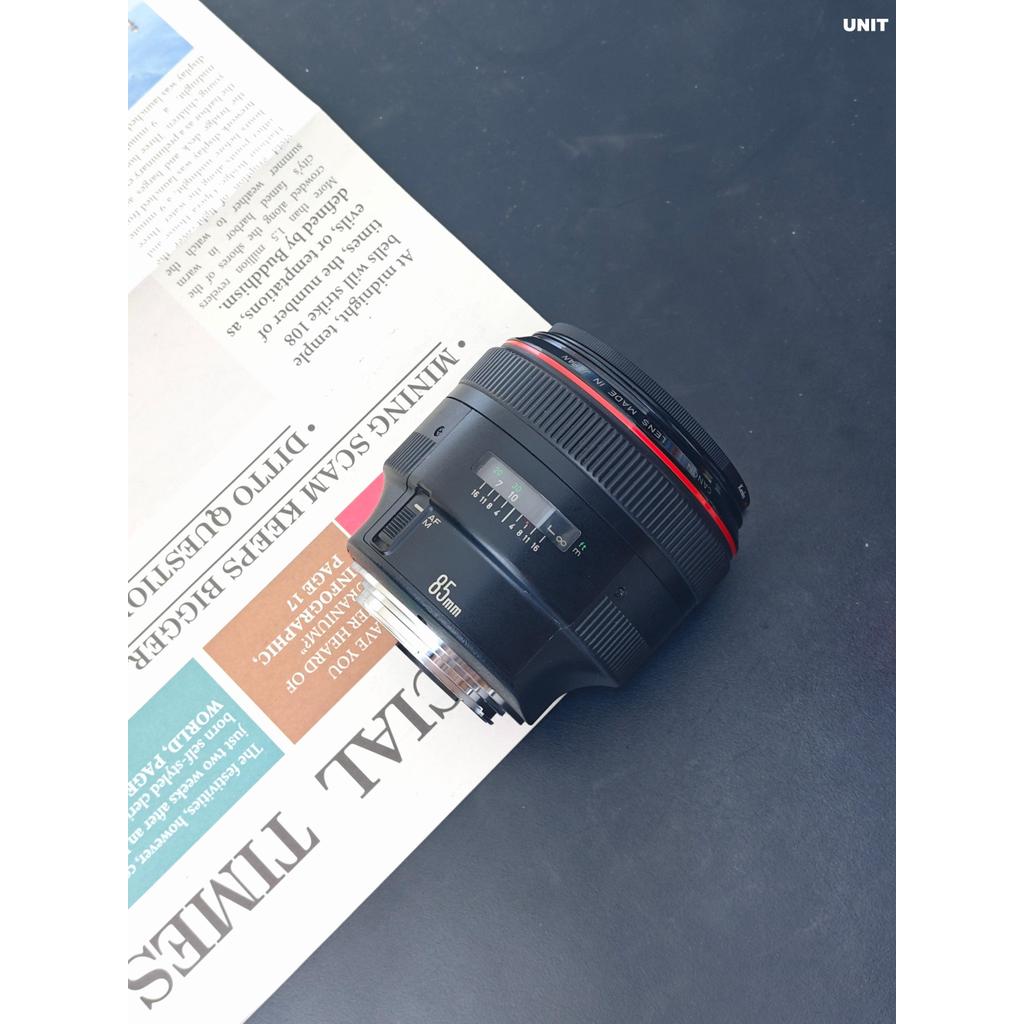 Canon Lens EF 85mm F1.2 L Ultrasonic**READ** (มือสอง)