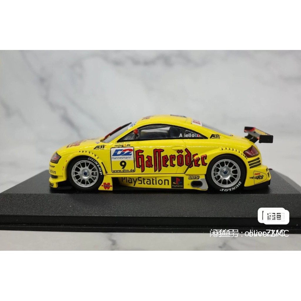 [คลังสินค้าพร้อม] Mini Cut 1/43 Audi tt dtm Racing Original Package, Racing, SF On Delivery Related 