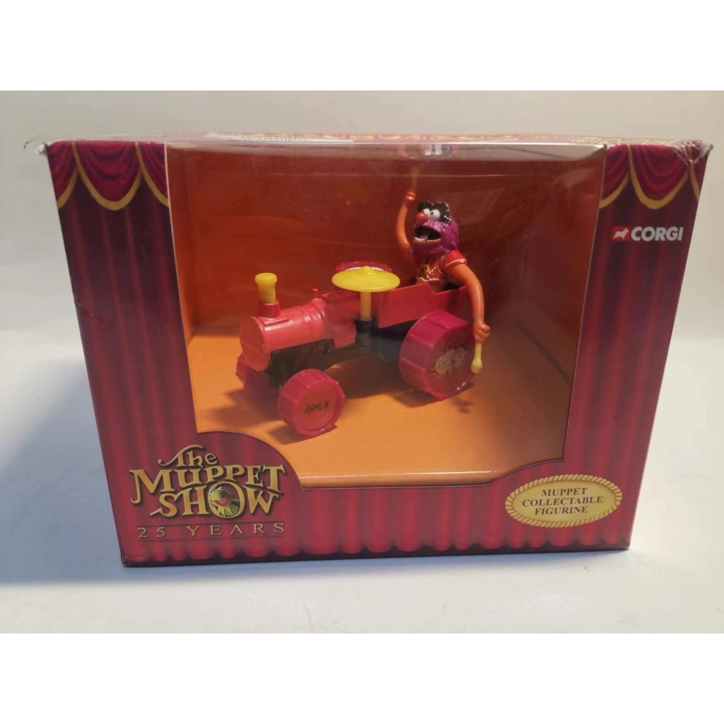 [คลังสินค้าพร้อม] Retro 2002 Corgi Muppet ตุ๊กตาสะสม CC06604 รถแทรกเตอร์ Muppet Show 25, 330 SF