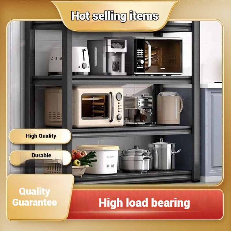 Storage Shelf Steel Rack Heavy Duty Shelf Multi-functional Organizer Cabinet Display Iron Rack