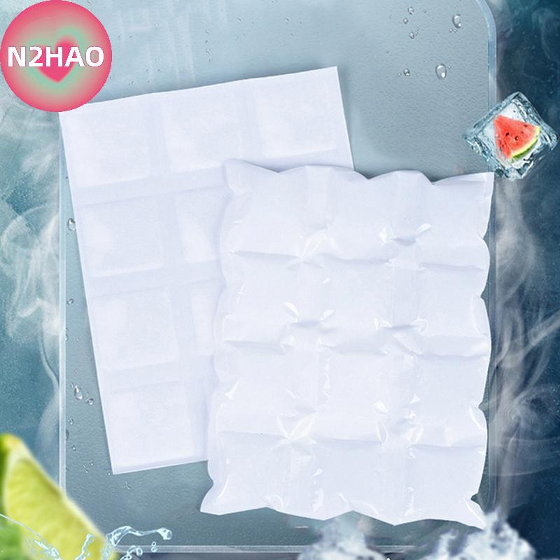 N2HAO Reusable เจลถุงน้ําแข็งอัตโนมัติการดูดซึมน้ําฉนวน Ice Pa Pain Coldpress Cooling Bag อาหารเก็บส