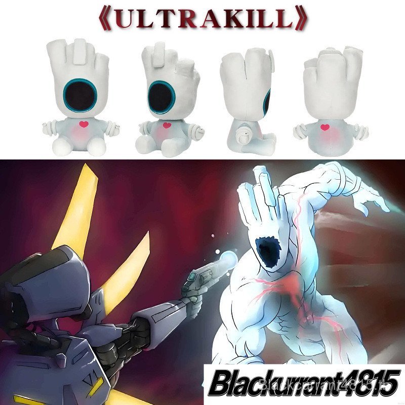 Ultrakill Minos Robot Plush Doll, Warrior Game Product Blackcurrant4815 L3E5
