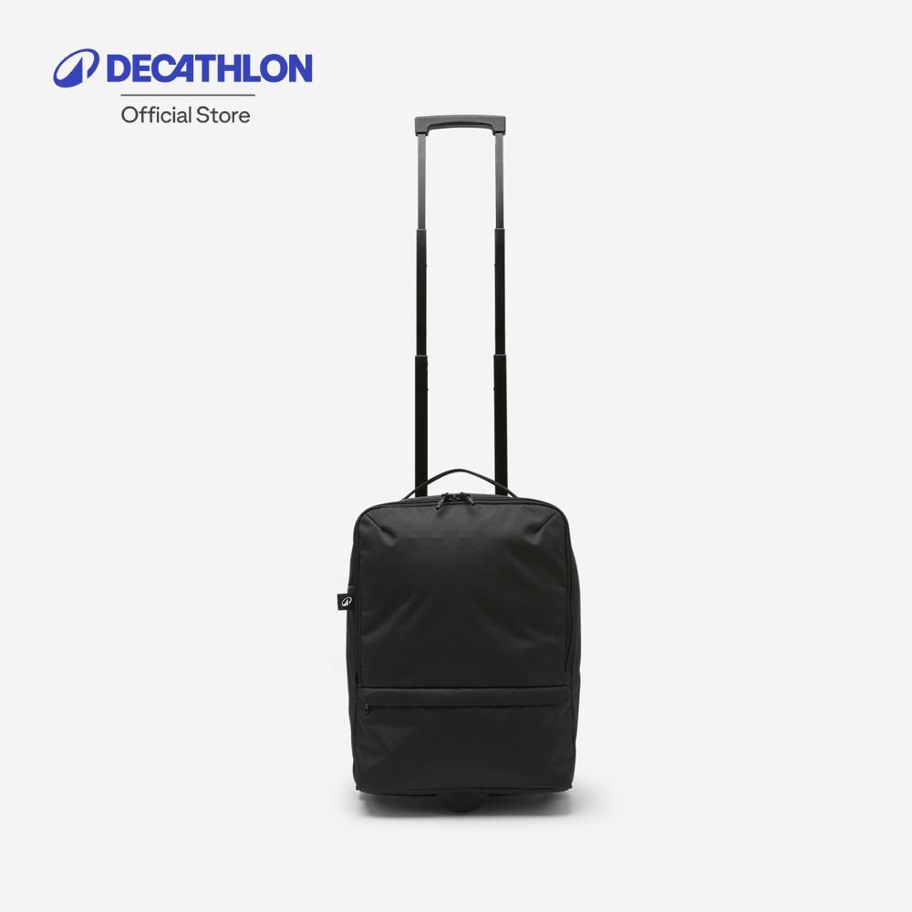 Decathlon 25L Suitcase, 2 Wheels กระเป๋าเดินทาง 2 ล้อลาก ขนาด 25 ลิตร - Black