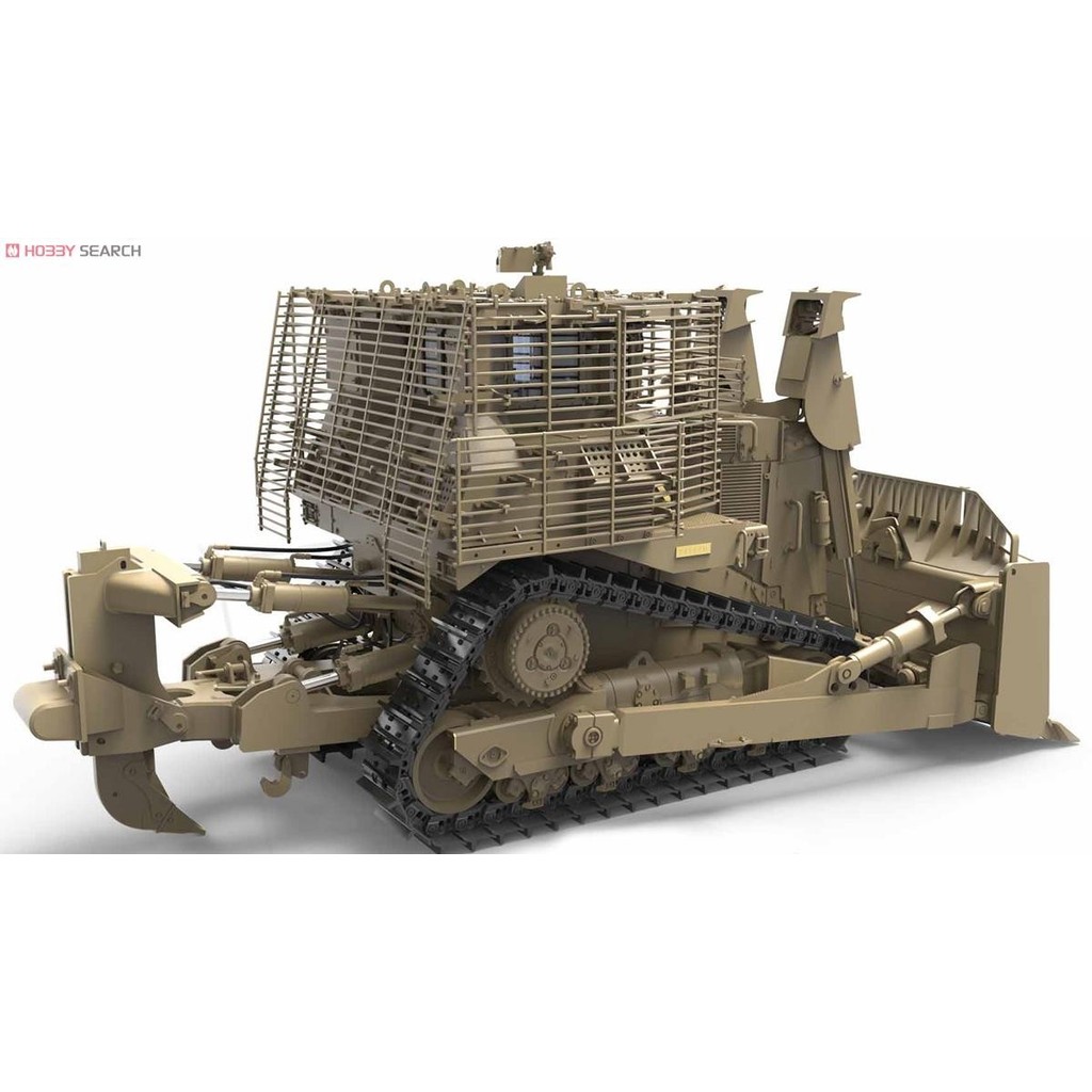 Meng Model SS-010 1/35 D9R Armored Bulldozer w/Slat Armor Model Kit