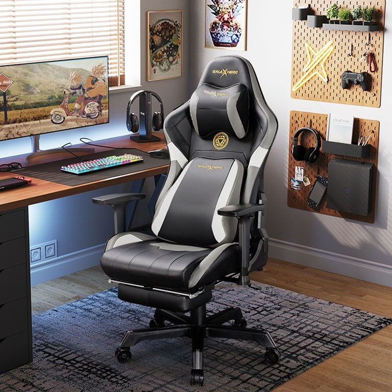 Gaming Chair 3D Bionic Pillow Office Chair with 3D Armrest Ergonomic Gaming Chair