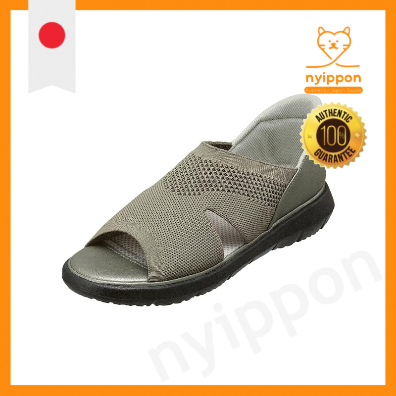Pansy 4447 Women's 3E Mesh Knit Open-Toe Shoes