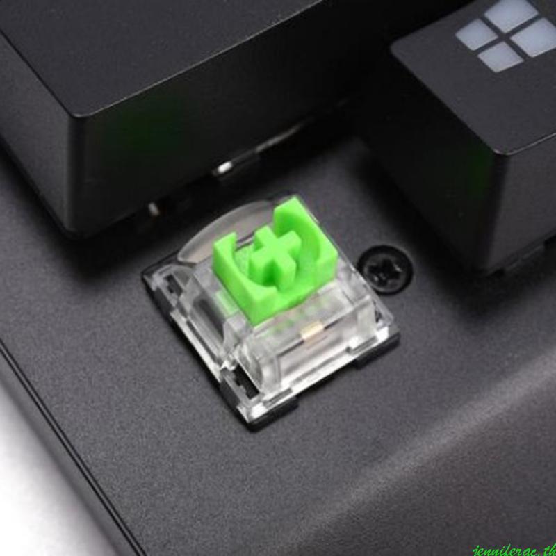 Jenniferac 3 Pin Green SMD Switches Switches Switch สําหรับคีย์บอร์ดเกมกล