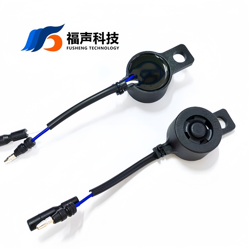 รถ Passive Passive Buzzer 3322 12v Decibel กันน้ํา Buzzer รถจักรยานยนต์รถยนต์ไฟฟ้าพร้อมรูติดตั้ง
