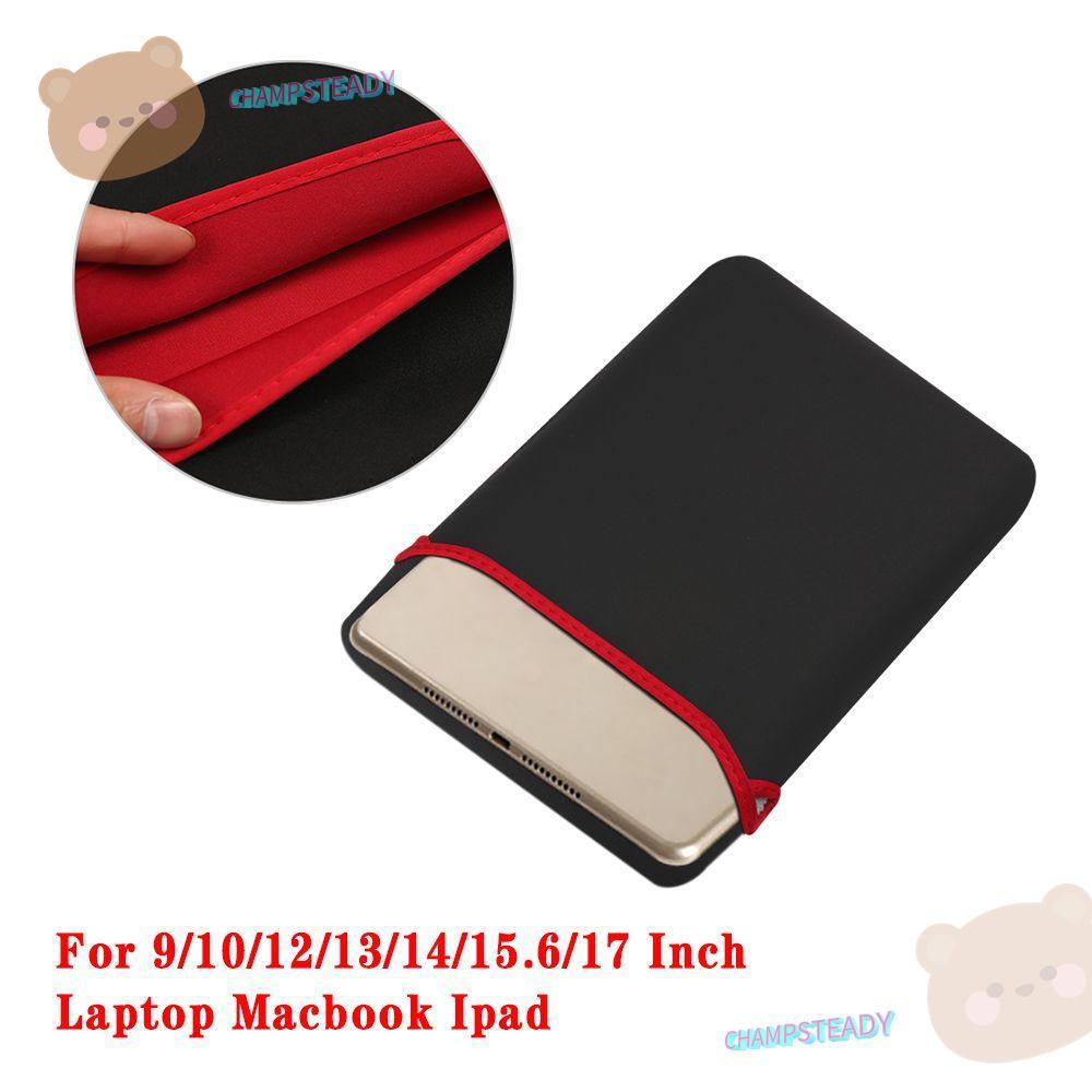 CHAMPSTEADY 9"-17" กระเป๋าแล็ปท็อปคอมพิวเตอร์โน๊ตบุ๊คแบบนุ่มกันกระแทกสากลสําหรับ Dell/ASUS