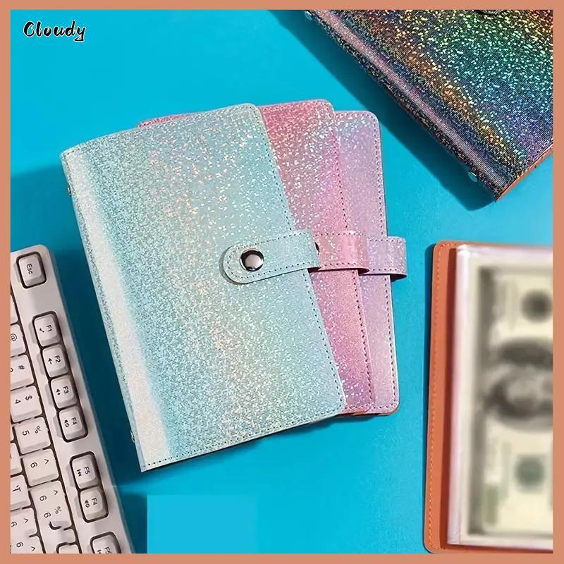 [Cloudy] A6 Size Binder Budget Planner Wallet 12 Pockets for Monthly Bill Expense Tracking Ideal for