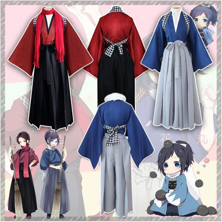 Touken Ranbu Kashuu Kiyomitsu/yamatonokami yasusada คอสเพลย์ทําความสะอาดชุดญี่ปุ่น samurai ชุดกิโมโน