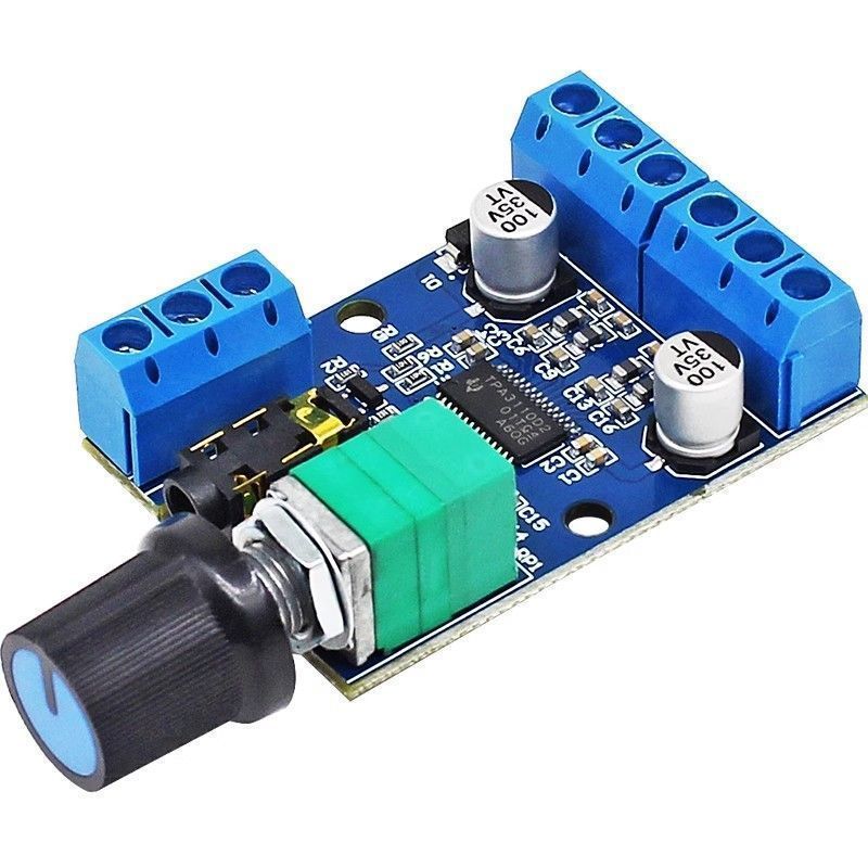 30Wx2 High-Power Stereo Digital Amplifier Board 12V24V Power Supply DIY Small Speaker Production Mod