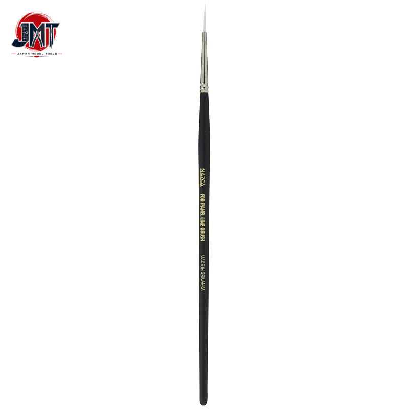 Gaia Notes Modelers Produce NAZCA Brush Series Panel Lining Brush, Hobby Painting Tool, NB003