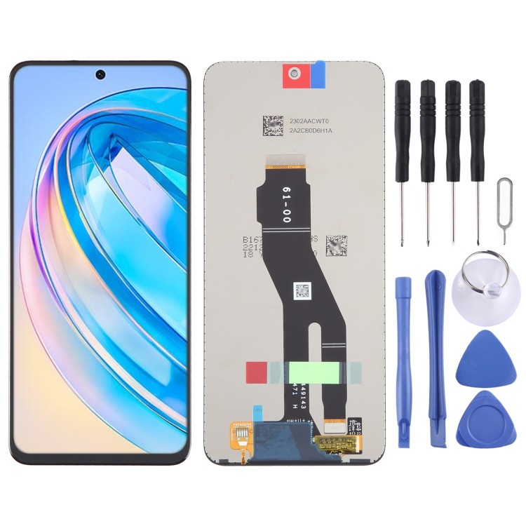 เตรียมจัดส่ง หน้าจอ LCD สําหรับ Honor X8a พร้อม Digitizer Full Assembly สําหรับ Honor X8a