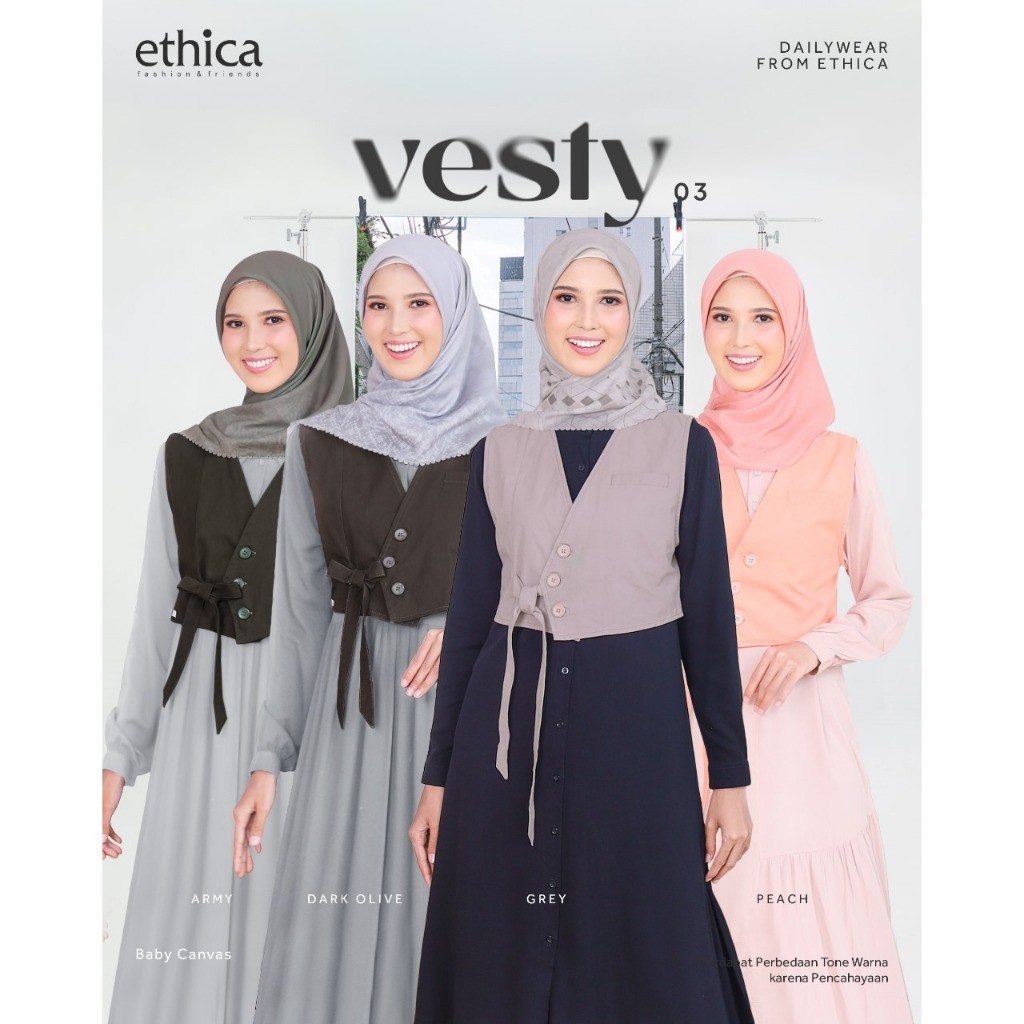 Ethica Blazer เสื้อครอปผู้หญิง Vesty 03