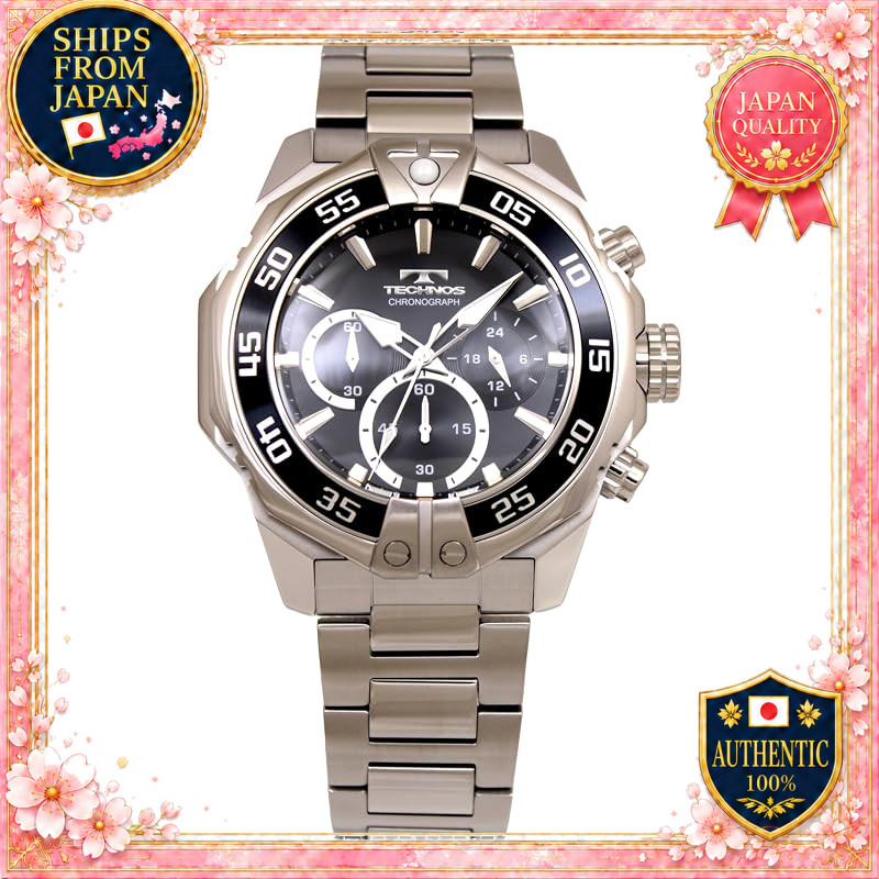 TECHNOS T6C40SB Chronograph Watch