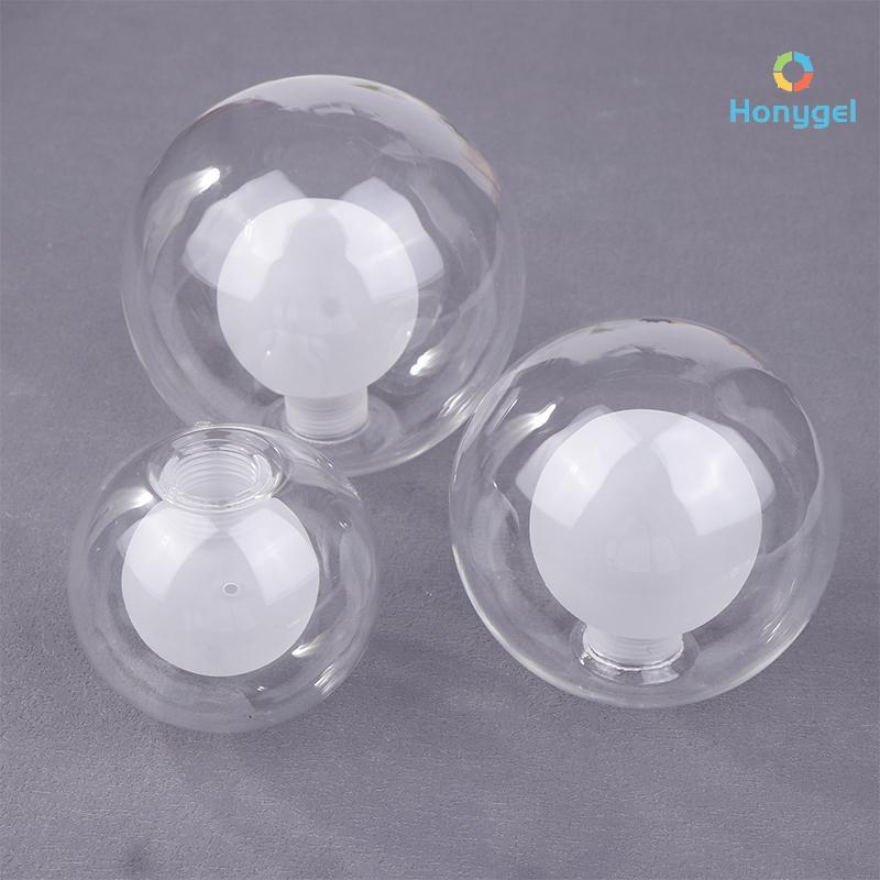 {Honyge1} Ball In Ball G9 Globe Glass Shade Replacement Clear White D80mm D100mm D120mm Fitter เปิดโ